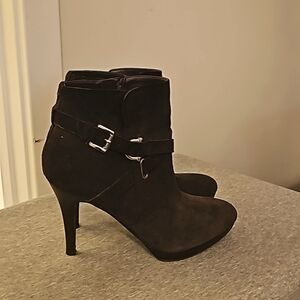 Tommy Hilfiger Suede Bootie